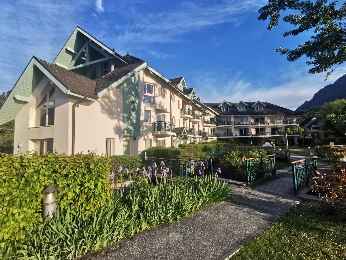 Lac Annecy Plage Privee, Duplex Baie Des Voiles Duingt Eksteriør billede