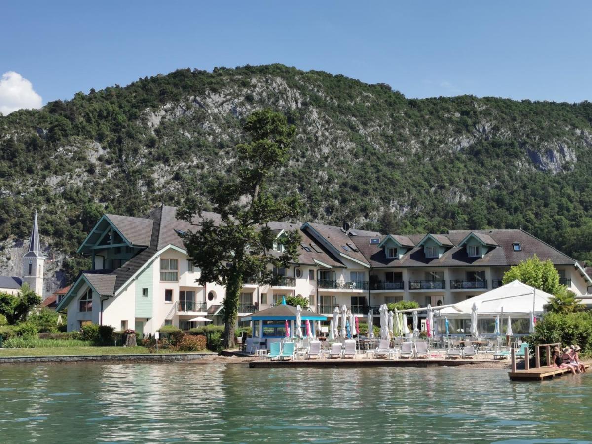 Lac Annecy Plage Privee, Duplex Baie Des Voiles Duingt Eksteriør billede