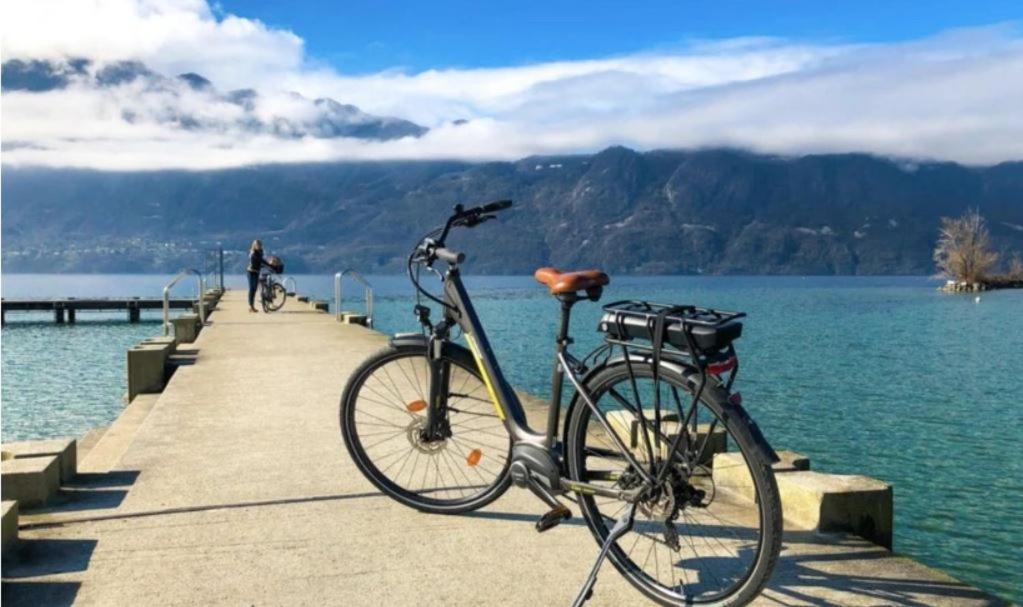 Lac Annecy Plage Privee, Duplex Baie Des Voiles Duingt Eksteriør billede